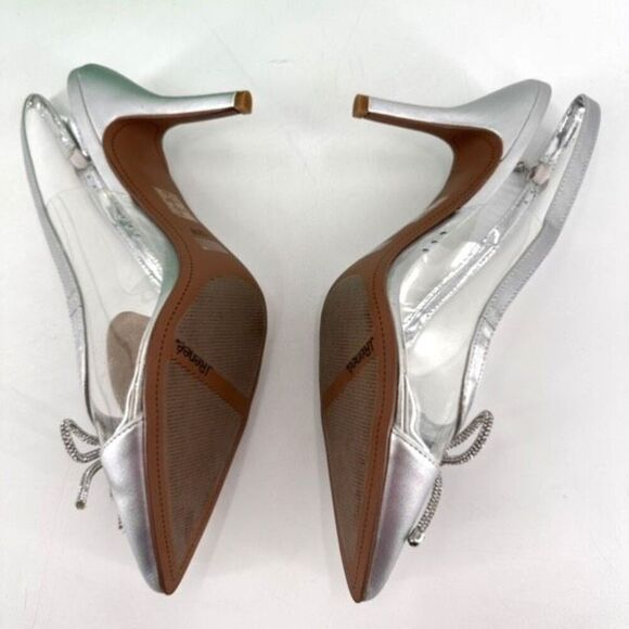NWT J.Reneé Tadma Glass Slipper Rhinestone Pumps Heels Size 12W Cocktail Wedding - Picture 3 of 10